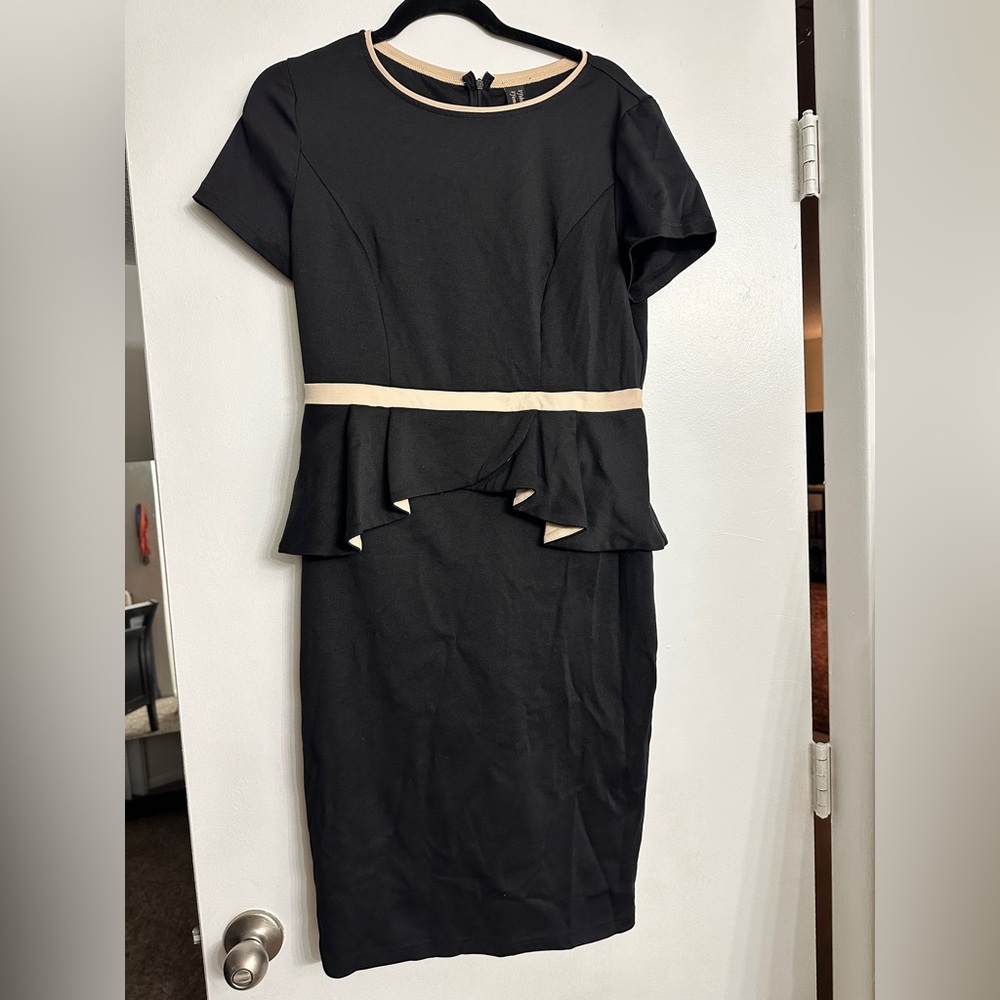 Peplum Top Pencil Sheath